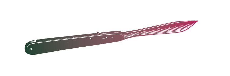 illustration of a medical scalpel