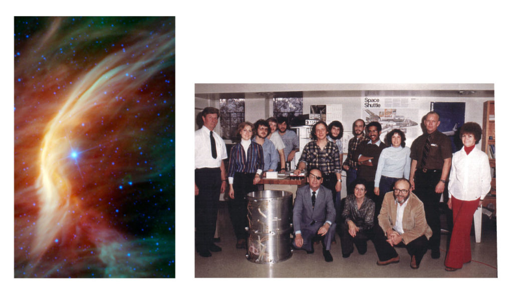 image of cluster of stars and USU advisory board
