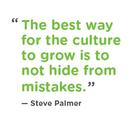second quote by Steve Palmer